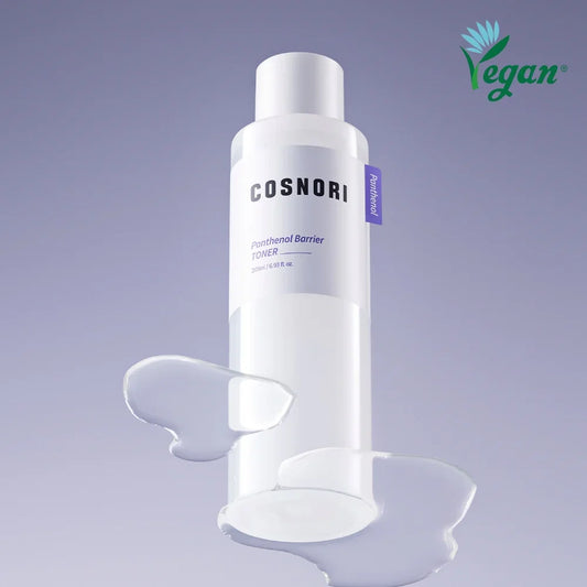 COSNORI Panthenol Barrier Toner with purple background