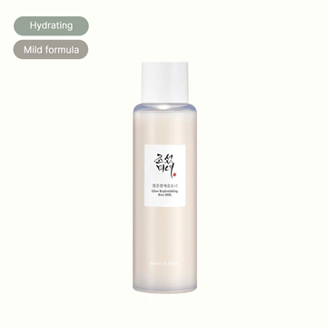 Hydrating mild formula Glow Replenishing Rice Milk toner for glowing, healthy skin