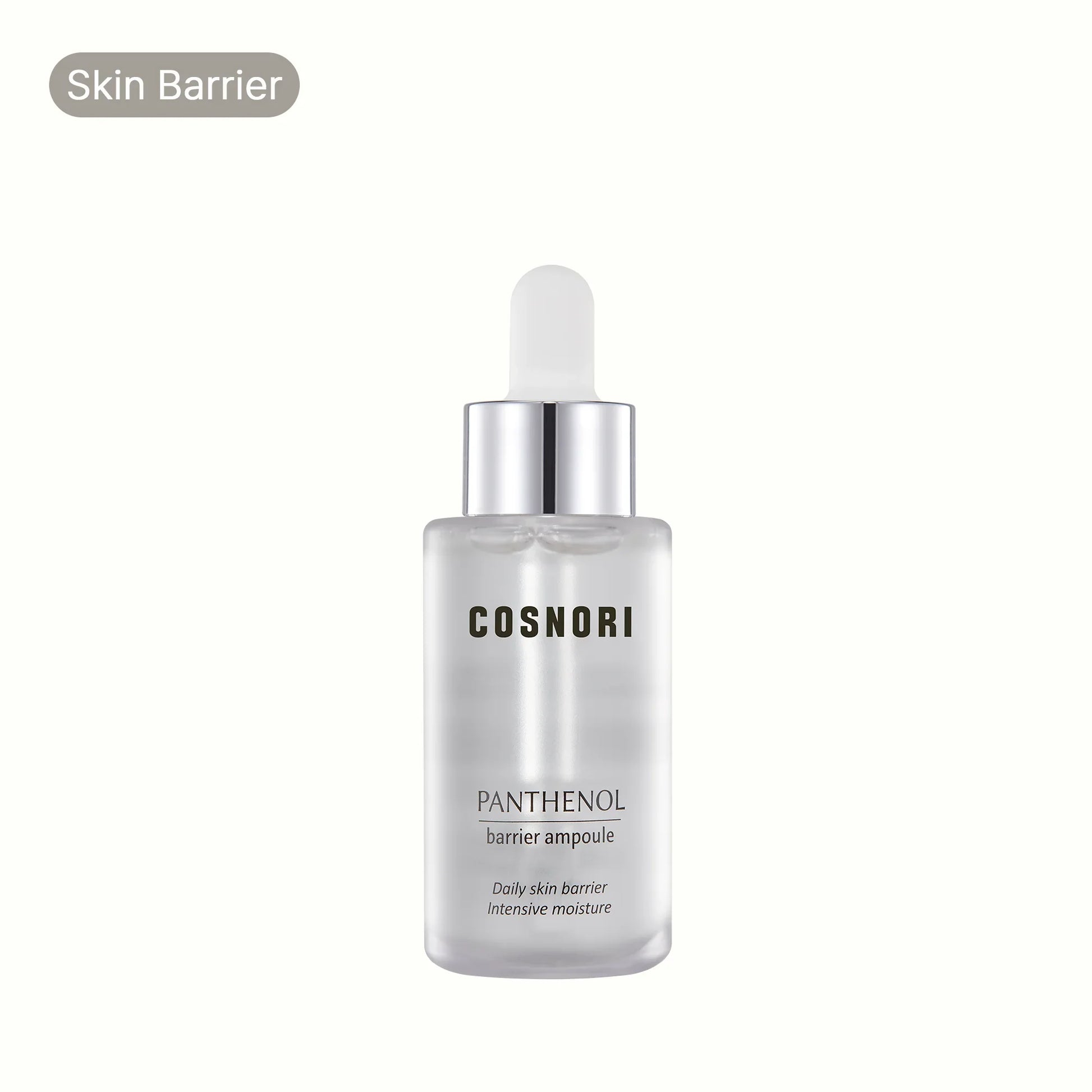 COSNORI Panthenol barrier ampoule bottle for daily skin barrier and intensive moisture care